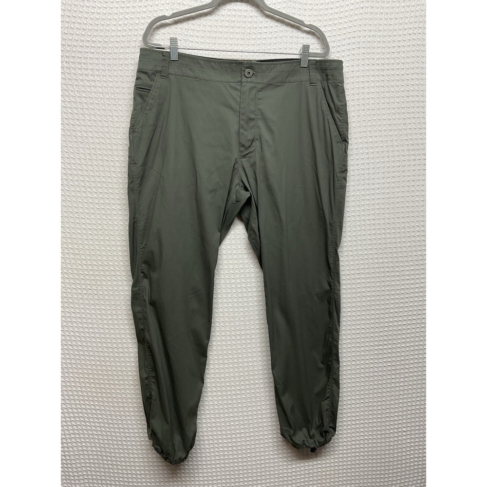 Kuhl Pants Resistor Lite Chino Camo Green Mens 38x30 Hiking Jogger Tapered 5202